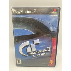 Gran Turismo 3 A-Spec - PS2 - CIB - Black Label - Tested!